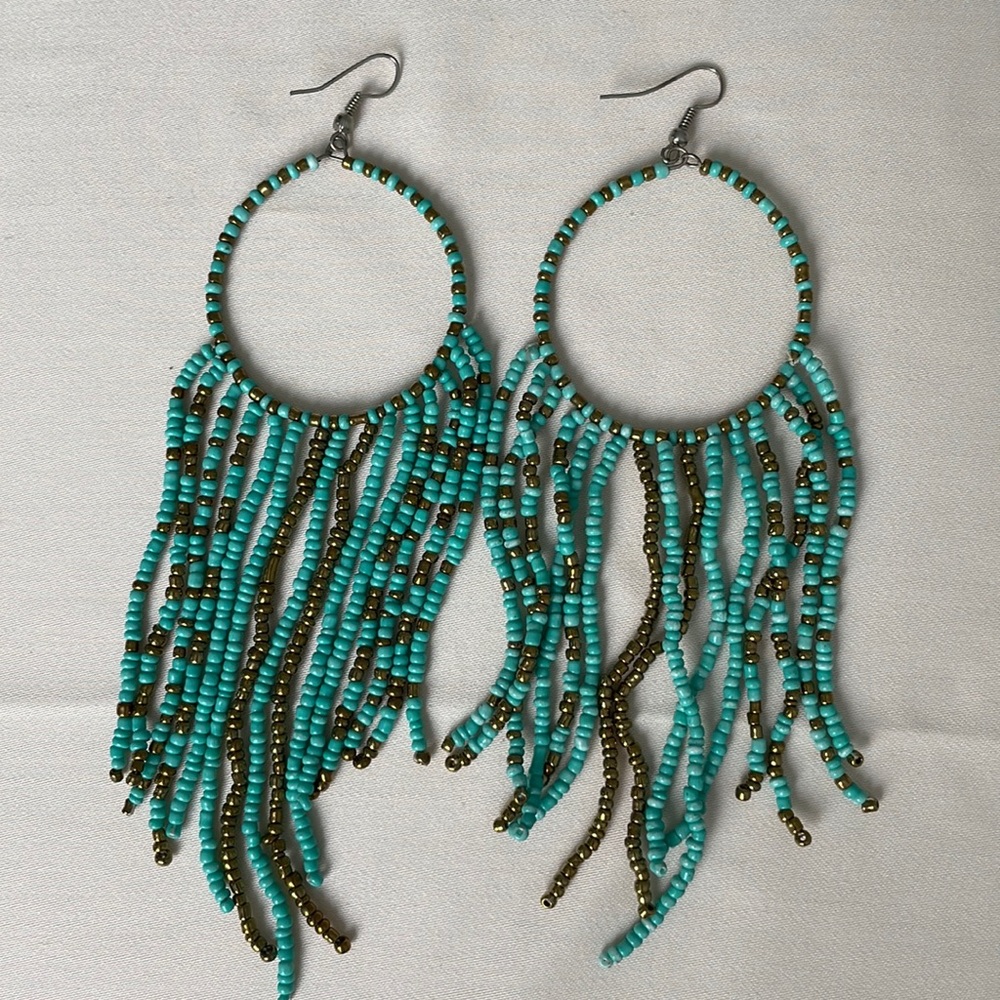 Embroidery Earrings